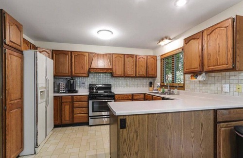 Twin Lakes House | Enchanting Lake Woods Retreat |Near Water Access |Fire Pit |Deck |Screened-in Gazebo |Tranquil Stay