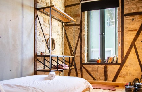 Urla Villa | Enchanting Stone House in Urla with Backyard