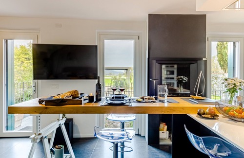 Poggio Terza Armata Apartment | Enchanting view from the walls of Leonardo da Vinci's castle.