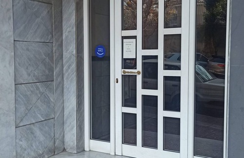 Evosmos Apartment | Enclosed Secure Parking- Cozy Apartment of 2 Double Bedrooms For Families of 4-5