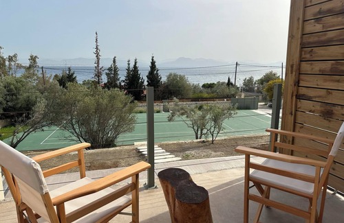 Loutraki-Agioi Theodoroi Villa | Endogeios Luxry Villas - Skaloma Loutraki Corinth nSuperior Villa - Keep Calm