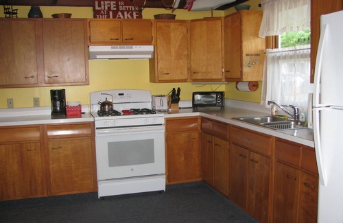 Mayville House | Enjoy a 4-bedroom vacation home with 75 feet of lake frontage on Chautauqua Lake