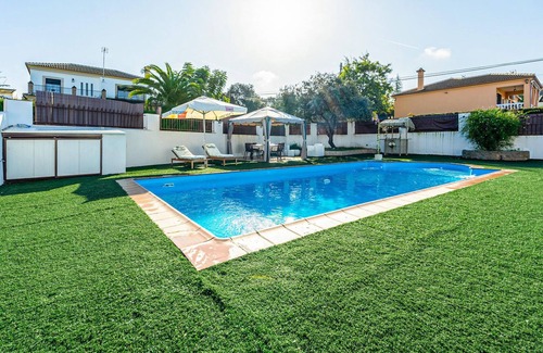 Castilblanco de los Arroyos House | Enjoy a relaxing getaway in this inviting vacation home with pool access.