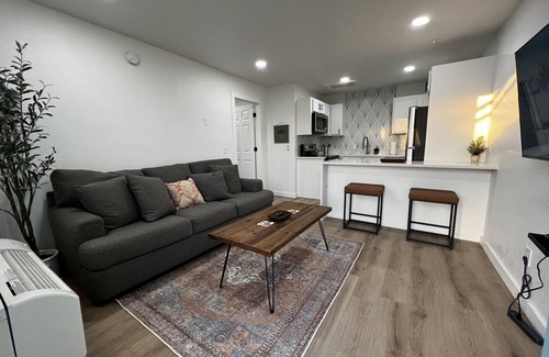 Midtown Apartment | Enjoy a stylish experience at this centrally-located place