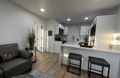 Midtown Apartment | Enjoy a stylish experience at this centrally-located place