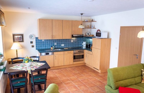 Bad Brambach Apartment | Enjoy and relax with a wonderful panoramic view at Schönberg Castle