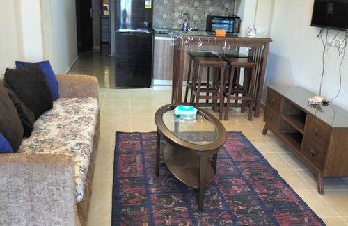 Al Ahyaa Apartment | Enjoy Beachfront apartment at elite resort , pool, Wi-Fi, unique location.