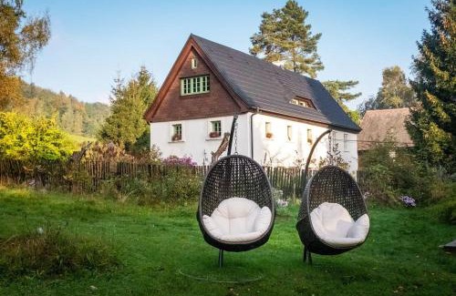 Jablonne v Podjestedi Apartment | ENJOY COZY NEST View Hills Garden Forest Sauna Hottub