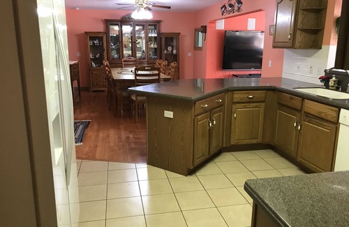 East Moline House | Enjoy Florida in Illinois; House on Island with Pool
