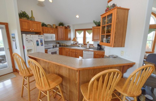 Nags Head House | Enjoy ocean views from this beautiful home, nestled in a quiet soundside community.