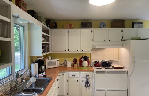 Benton Harbor Cottage | Enjoy peacefulness & nature in our pet friendly cottage along the St. Joe River.