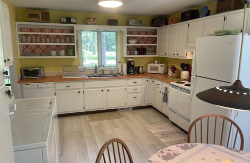 Benton Harbor Cottage | Enjoy peacefulness & nature in our pet friendly cottage along the St. Joe River.