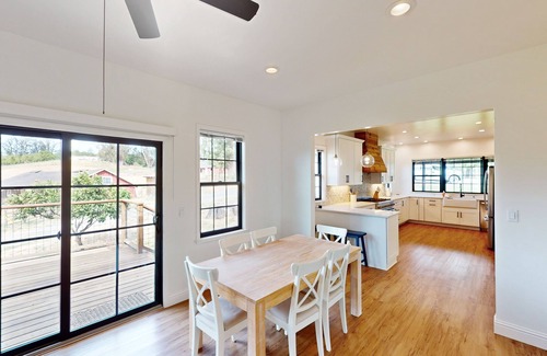 Penngrove House | Enjoy privacy and a quiet setting with hill views and modern amenities