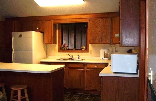 Bryson City House | Enjoy the sound of the Waterfall right off the back deck