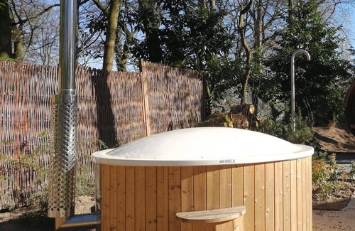 Wekerom House | Enjoy the tranquility and nature from the hot tub