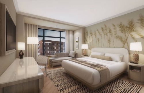 Fitzsimons Hotel | Enjoy Ultimate Comfort w/Kitchenettes, Room Service - Nearby Aurora Wonders!