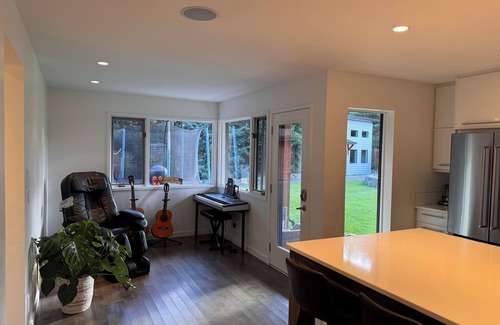 Central Okanagan House | Enjoy walking to the beach while staying in a quiet and private property.