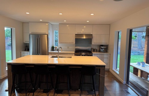 Central Okanagan House | Enjoy walking to the beach while staying in a quiet and private property.