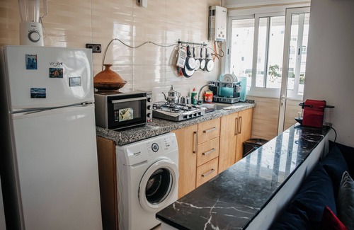 Restinga Smir Apartment | Enjoy Your Vacation Here, 1 min to The Beach, Only for families !