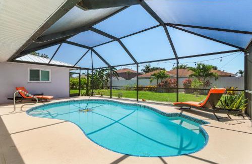 Cape Coral House | Entertainers Paradise with HTD Pool & Putting Green