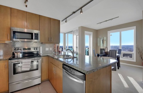 Victoria Park Condo | Entertainment District Condo with Stunning Mountain Views