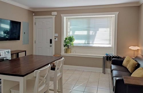 Renfrew-Collingwood Apartment | Entire 1BR Suite w King Bed, Private Entrance, Full Kitchen