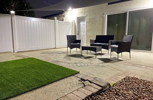 Buena Park House | Entire guesthouse 1 bedroom with full kitchen and private patio in Buena Park.