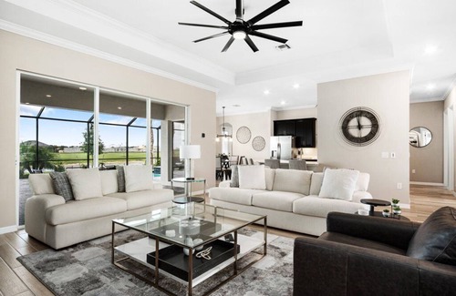 Immokalee House | Entire Home with Pool/Spa, Optional Golf Membership and Wide Water Views!