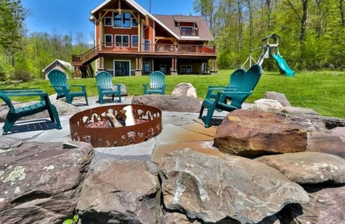 Windham Ski Chalet | Entire lodge in Windham, New York on 12 acres and bordering a state park