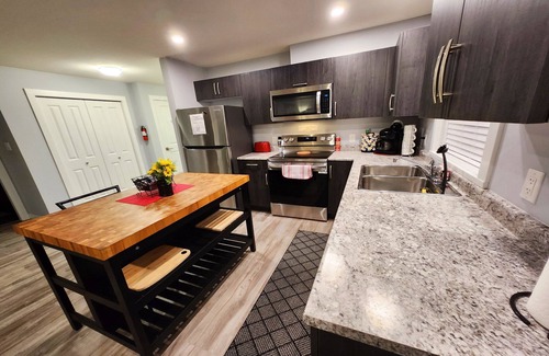 Regional District of Nanaimo House | Entire Suite with full kitchen and complimentary streaming service.