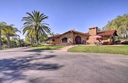 Valley Center House | Equestrian Estate with Horse Stables and Pool!