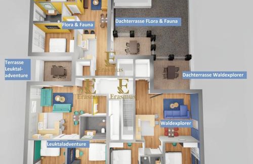 Trassem Apartment | Erasmus Lodge - Ferienwohnungen zum Wohlfühlen