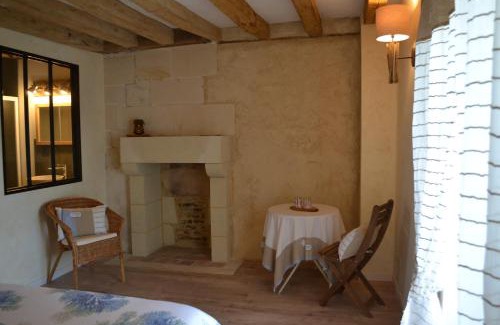 Saint-Epain House | Escale à Villeperdue chambre Hellulaug