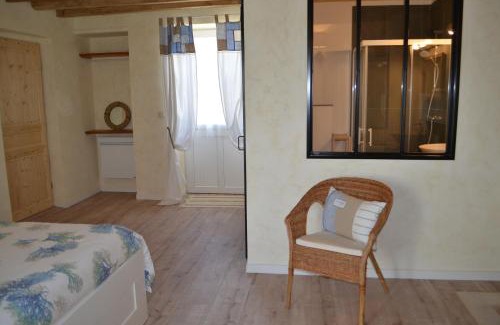 Saint-Epain House | Escale à Villeperdue chambre Hellulaug