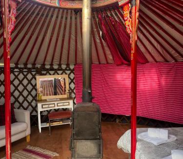 Wimbolds Trafford Other | Escape to a cosy Yurt Retreat