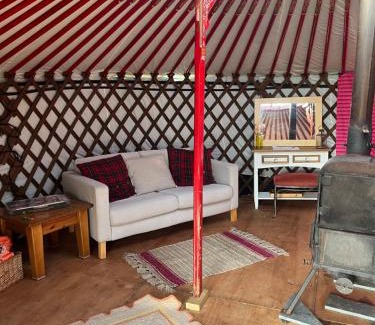 Wimbolds Trafford Other | Escape to a cosy Yurt Retreat