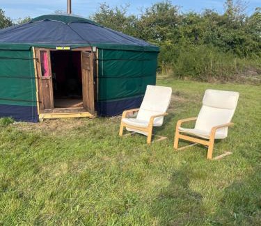 Wimbolds Trafford Other | Escape to a cosy Yurt Retreat