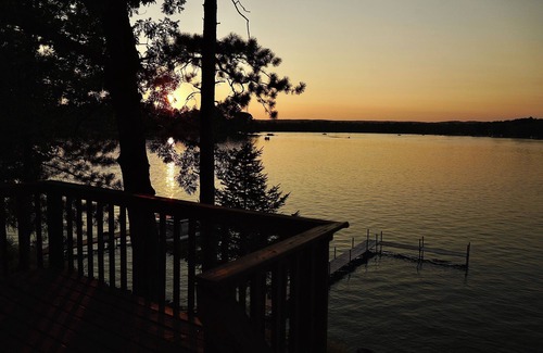 Lupton Cottage | Escape to a cozy cottage on Ausable Lake, in Lupton, Michigan!