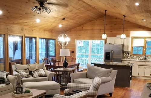 Winchester House | Escape to Hickory Hideaway on Tim's Ford Lake, Boat Rental Available