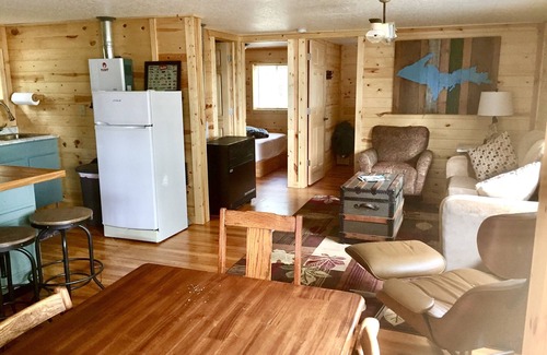 Newberry Resort | Escape to paradise at Culhane Lake Resort off grid with all the comfort of home.