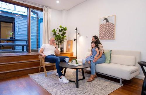 Ultimo Apartment | Escape To Sydney @ Ultimo Unique 2 Bedroom Sleeping 7 City Side