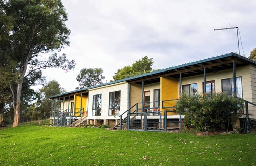 Candelo Apartment | Escape to the country in our Farm Stay Queen Unit at Bumblebrook. Pet Friendly.