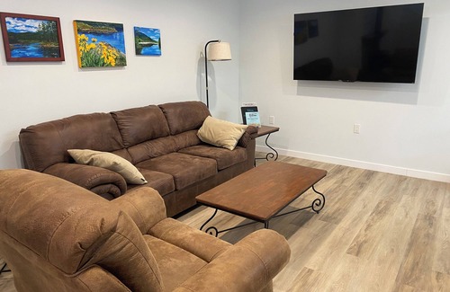 Cherryville Apartment | Escape to the Monashees: Cozy Cherryville one bedroom B&B with a full kitchen.