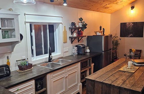 Madawaska Cottage | Escape with 7 seat HotTub and Couples Cold Plunge Sleeps 10nSouth Algonquin