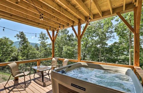 Asheville House | Escape with Hot Tub, Mtn Views 5 Mi to Urban Trail