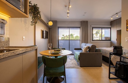 Vila Mariana Apartment | Essence Studio Vila Mariana | Air Conditioning, Wi-Fi & Vila Mariana Metro