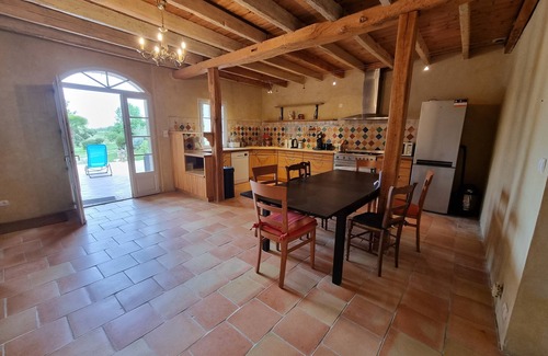 Astaffort House | Estate, pretty farmhouse 190m2, 10pers, 5bedroom, swimming pool, private lakes and woods, fishing