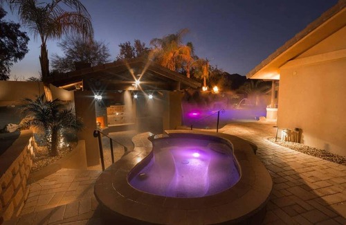 Paradise Hills Villa | Estate Resort Style Oasis 6BDRM, 5.5 Bath Heated Pool with Misters