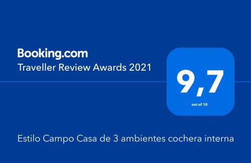 Los Acantilados House | Estilo Campo Casa de 3 ambientes cochera interna