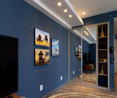 Boa Viagem Apartment | Estiloso e Pertinho da Praia. Lazer e Trabalho